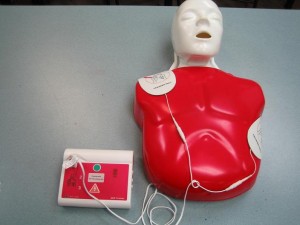 AED pad placement on adult victims